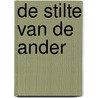 De stilte van de ander by Abdelkader Benali