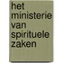 Het ministerie van spirituele zaken