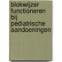 Blokwijzer Functioneren bij pediatrische aandoeningen