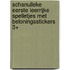 Schanulleke eerste leerrijke spelletjes met beloningsstickers 3+