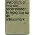 Wijkgericht en intensief ondersteunen bij integratie op de arbeidsmarkt