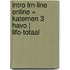 Intro LRN-line online + katernen 3 havo | LiFo-totaal