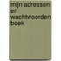 Mijn adressen en wachtwoorden boek