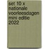 Set 10 x Nationale Voorleesdagen Mini Editie 2022