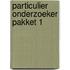 Particulier onderzoeker pakket 1
