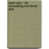 Peter Pan - De verrassing van Broer Duif