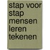 Stap voor stap mensen leren tekenen