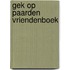 Gek op paarden vriendenboek