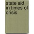 State aid in times of crisis