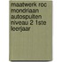 Maatwerk ROC Mondriaan Autospuiten niveau 2 1ste leerjaar