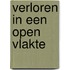 Verloren in een open vlakte