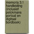 Memoria 3.1 Handleiding (incl. Pelckmans Portaal)