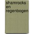 Shamrocks en regenbogen