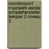 Noorderpoort Maatwerk Eerste Schadehersteller Leerjaar 2 niveau 3