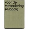 Voor de verandering (e-book) door Joep Brinkman