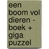 Een boom vol dieren - boek + giga puzzel