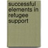 Successful elements in refugee support