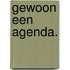 Gewoon een agenda.