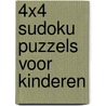4x4 sudoku puzzels voor kinderen by Eelke Tjerksma