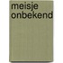 Meisje onbekend