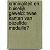 Criminaliteit en huiselijk geweld: twee kanten van dezelfde medaille? door V. Eichelsheim
