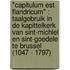 "Capitulum est Flandricum" : taalgebruik in de Kapittelkerk van Sint-Michiel en Sint-Goedele te Brussel (1047 - 1797)