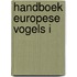 Handboek Europese vogels I