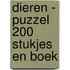 Dieren - puzzel 200 stukjes en boek
