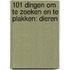 101 dingen om te zoeken en te plakken: dieren