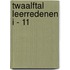 Twaalftal Leerredenen I - 11