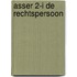 Asser 2-I De rechtspersoon