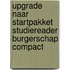 Upgrade naar startpakket Studiereader Burgerschap Compact