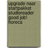 Upgrade naar startpakket Studiereader Good Job! Horeca