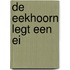 De eekhoorn legt een ei
