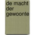 De macht der gewoonte