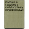 Research in IT-Auditing A Multidisciplinary ViewEdition 2021 by Kenneth Deinum