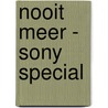 Nooit meer - Sony Special by Colleen Hoover