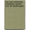 Hoe onze weilanden onleefbaar werden voor de weidevogels by Job Frans Zwat-de Vries