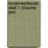 Kanjerwerkboek deel 1 (blauwe pet)