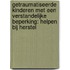 Getraumatiseerde kinderen met een verstandelijke beperking: Helpen bij Herstel