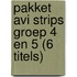 Pakket AVI strips groep 4 en 5 (6 titels)