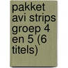 Pakket AVI strips groep 4 en 5 (6 titels) door Onbekend
