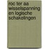 ROC Ter AA Wisselspanning en logische schakelingen