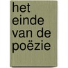 Het einde van de poëzie door Mark Boog