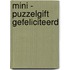 Mini - puzzelgift Gefeliciteerd