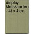 Display kletskaarten - 4T x 4 ex.