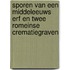 Sporen van een middeleeuws erf en twee Romeinse crematiegraven