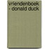Vriendenboek - Donald Duck