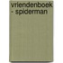 Vriendenboek - Spiderman