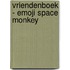 Vriendenboek - Emoji Space Monkey